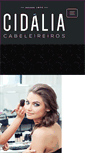 Mobile Screenshot of cidalia-cabeleireiros.com